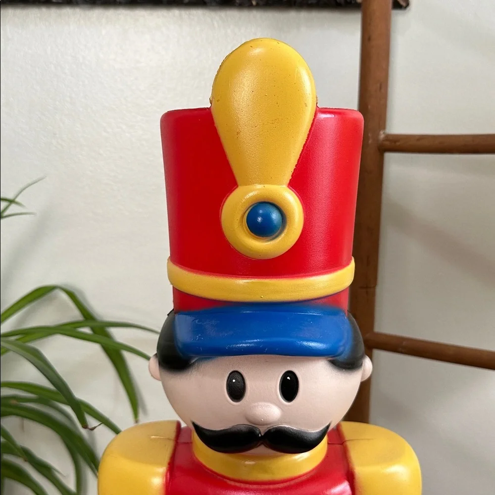 Toy Soldier Christmas Lighted‎ Plastic Outdoor Holiday Decor 24” Tall
